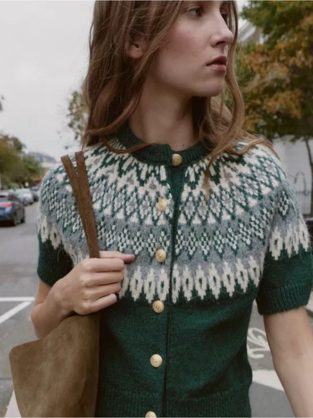 Zara Short-Sleeve Cardigan